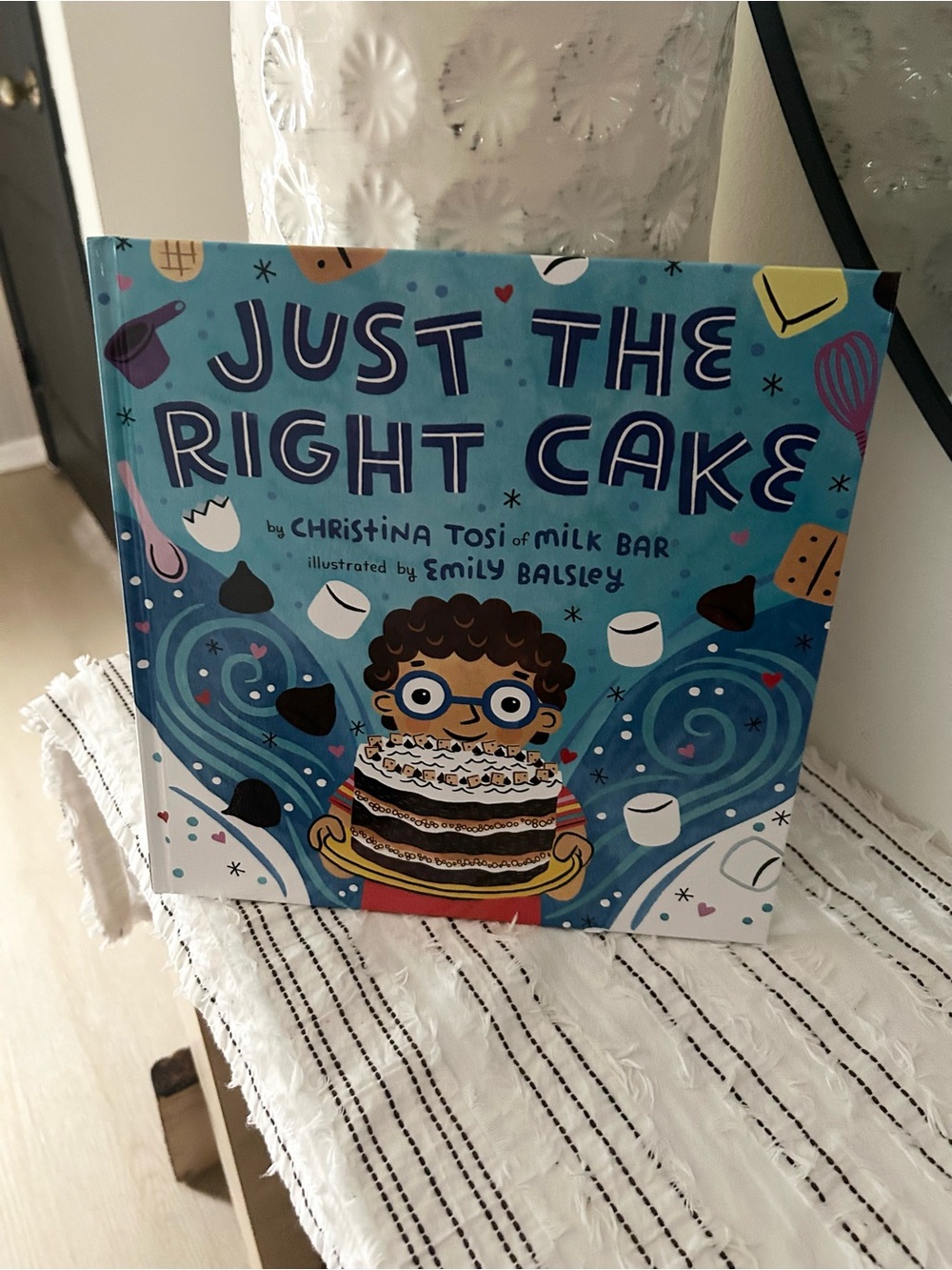 Just the Right Cake Christina Tosi Hardcover Kids Book